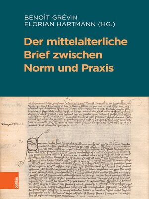 cover image of Der mittelalterliche Brief zwischen Norm und Praxis